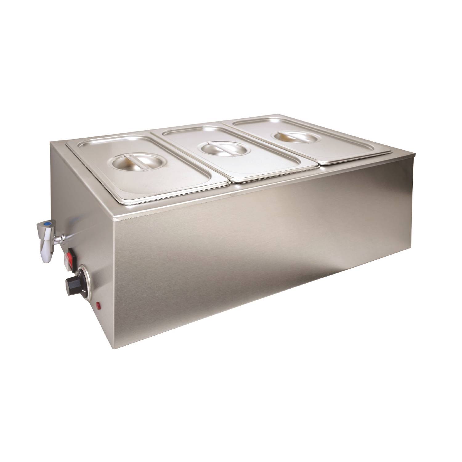INFERNUS BMP165 Digital Wet Bain Marie 3 x GN 1/3 Pans