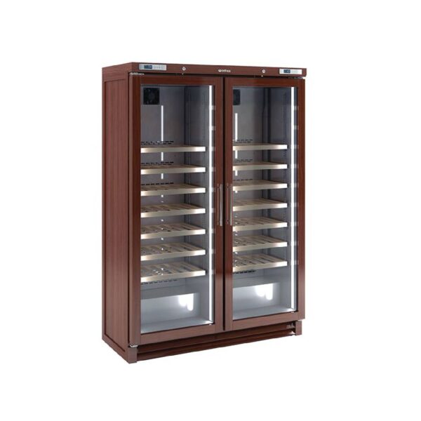 Infrico EVV200MX Upright Double Door Wine Cellar 700L