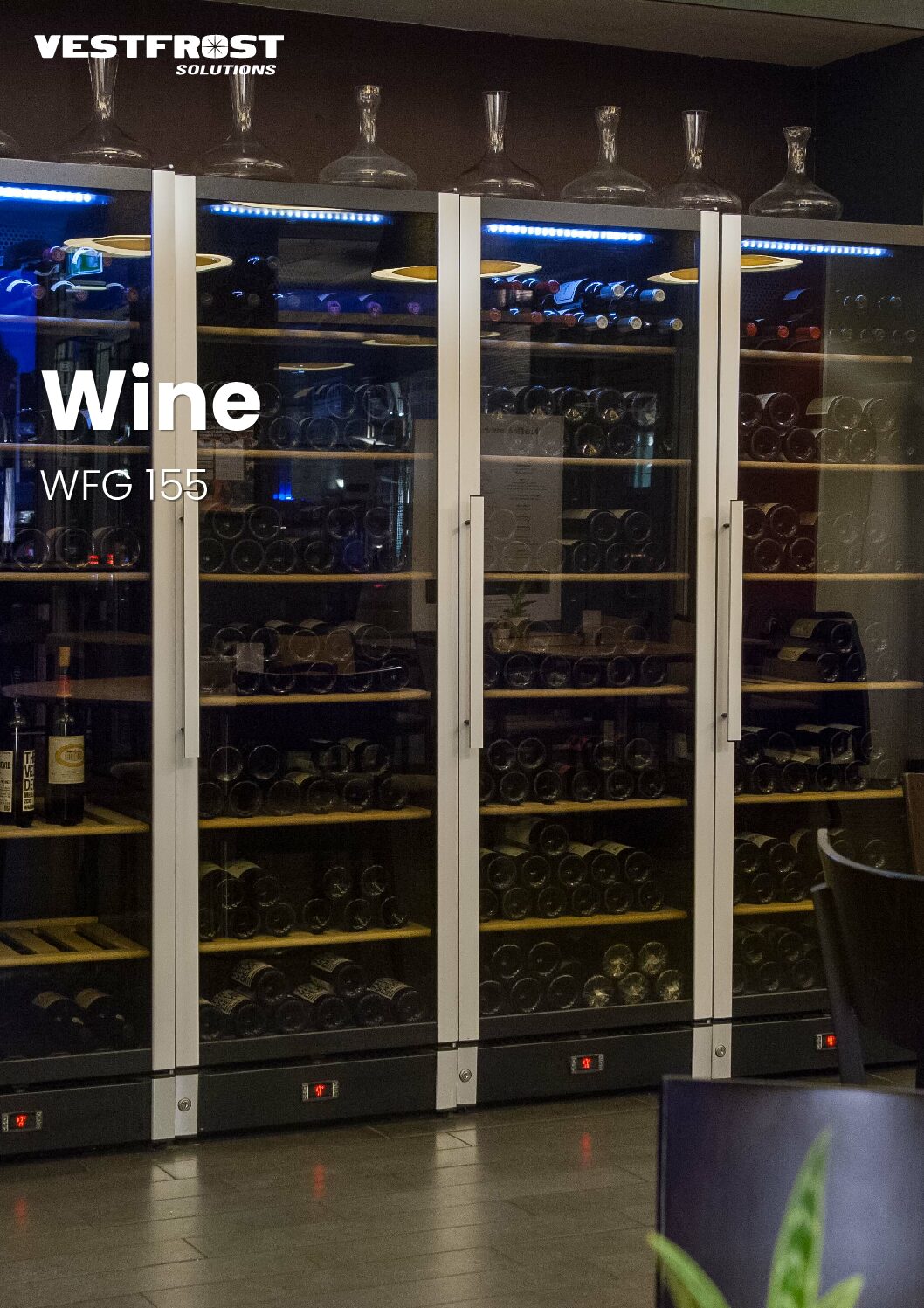 Vestfrost WFG45 Dual Zone Wine Cabinet 134L Vestfrost WFG45 Dual Zone Wine Cabinet 134L - Image 3