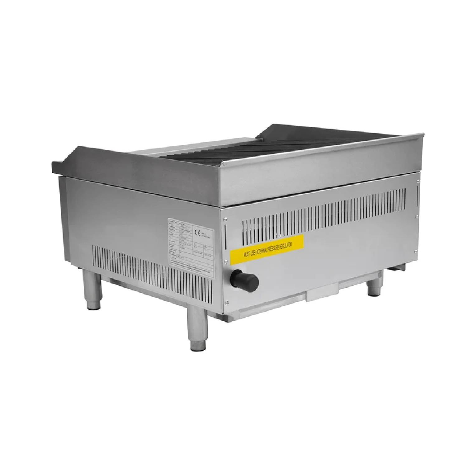 Infernus Gas 2 Burner Radiant Heat Charbroiler or Lava Rock Chargrill 600mm Infernus Gas 2 Burner Radiant Heat Charbroiler or Lava Rock Chargrill 600mm