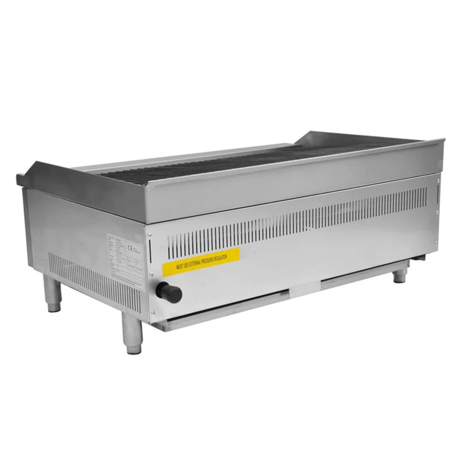 Infernus Gas 3 Burner Radiant Heat Charbroiler or Lava Rock Chargrill 900mm wide Infernus Gas 3 Burner Radiant Heat Charbroiler or Lava Rock Chargrill 900mm wide - Image 3
