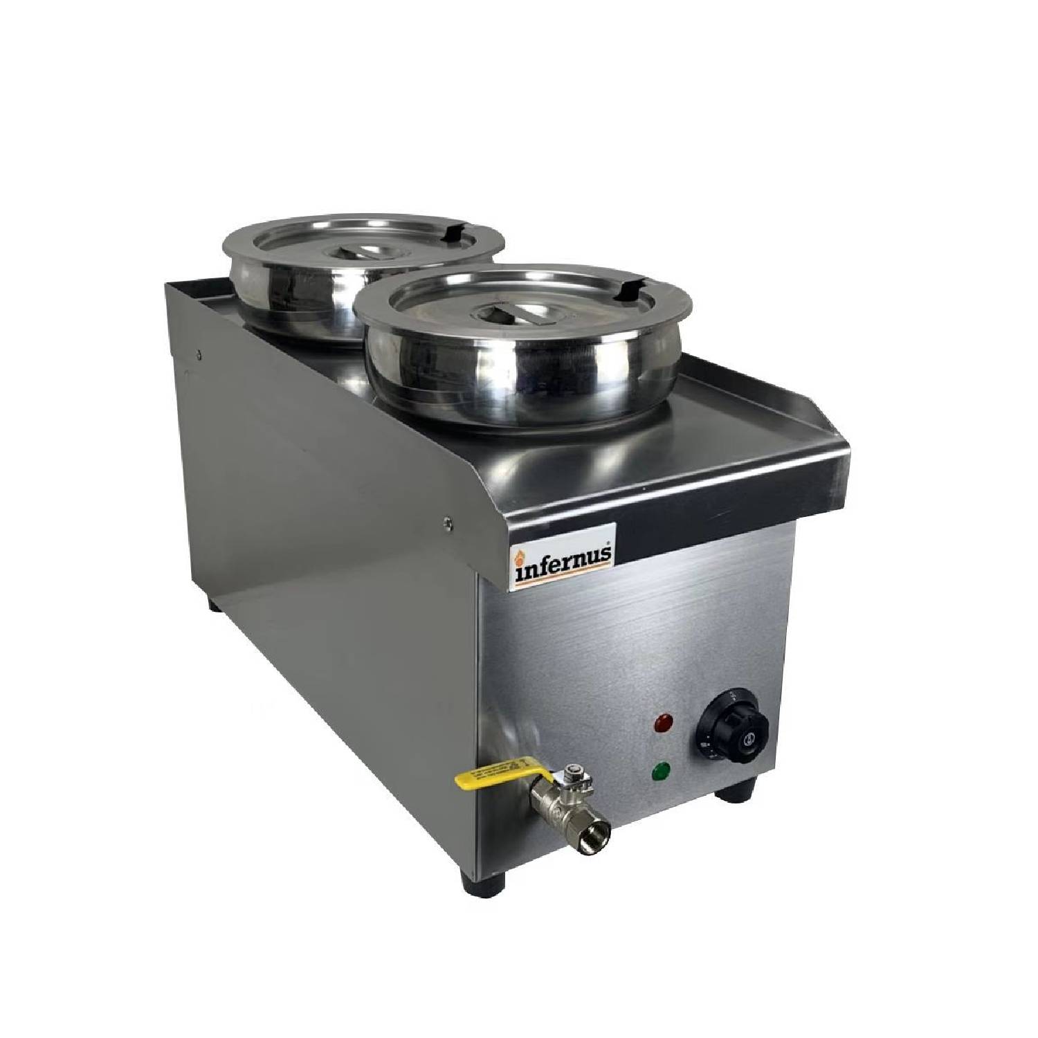 INFERNUS 2 Pot Wet Bain Marie 2 x 7L ELECTRIC