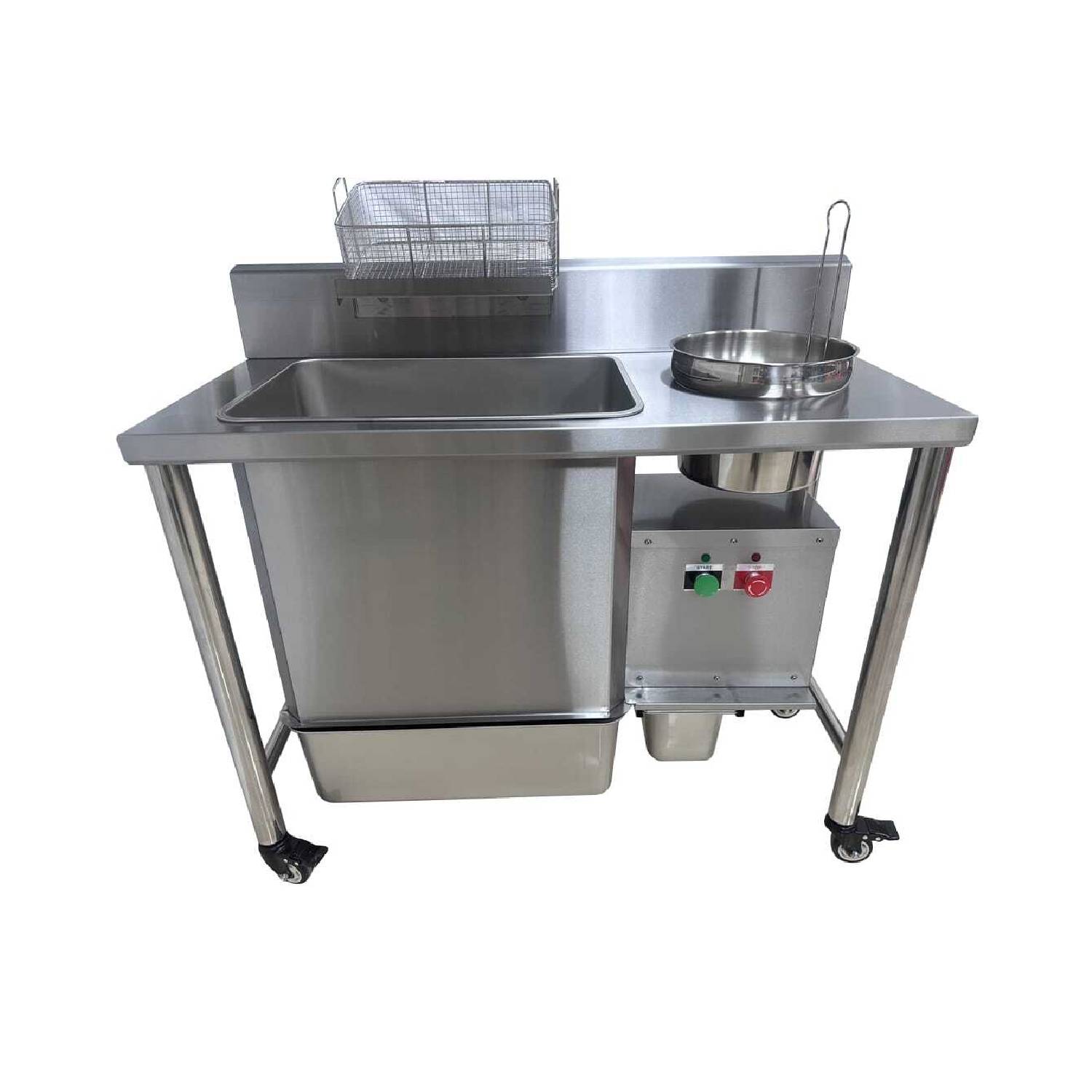 Infernus INF-SBT Chicken Breading Table – Electric, 13A Plug Infernus INF-SBT Chicken Breading Table – Electric, 13A Plug
