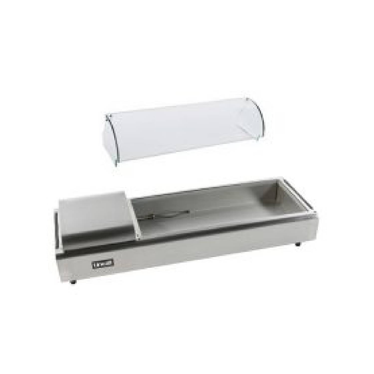 Lincat BSG5 Back Service Curved Glass Cover for FDB5 Food Display Bar Lincat BSG5 Back Service Curved Glass Cover for FDB5 Food Display Bar