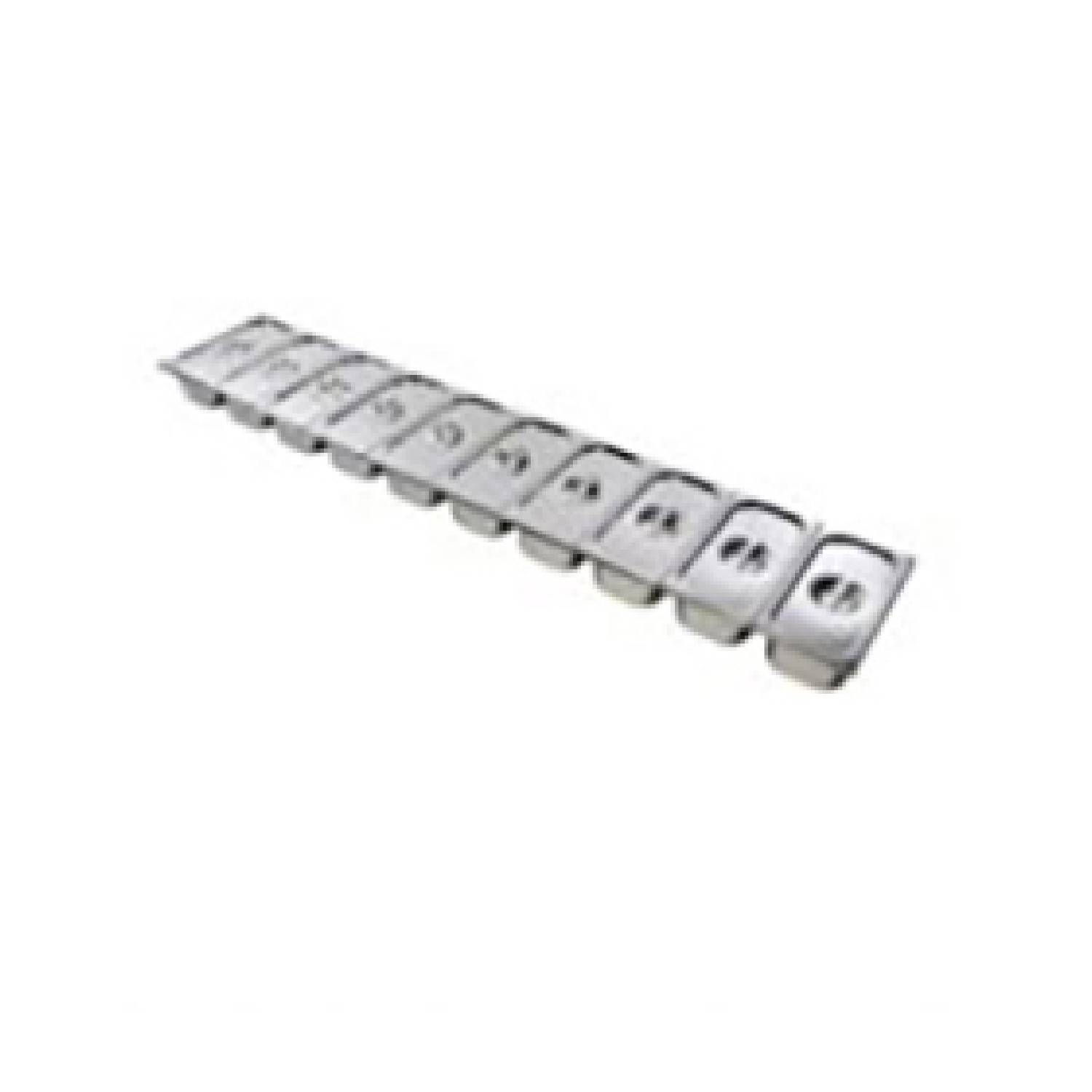 Lincat SGP10010/A Pack of 1/3 GN Containers with choice of Lids for FDB10 Food Display Bar