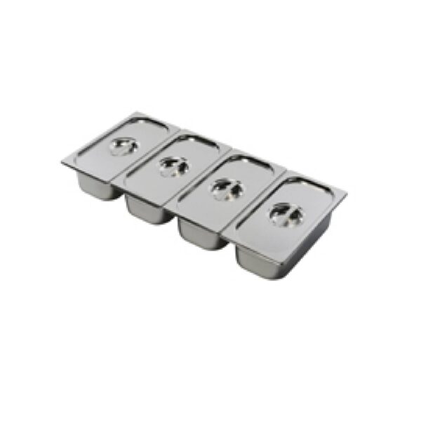 Lincat SGP1004/A Pack of 1/3 GN Containers with choice of Lids for FDB4 Food Display Bar Lincat SGP1004/A Pack of 1/3 GN Containers with choice of Lids for FDB4 Food Display Bar