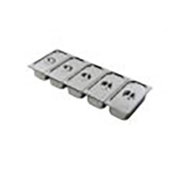 Lincat SGP1005/A Pack of 1/3 GN Containers with choice of Lids for FDB5 Food Display Bar