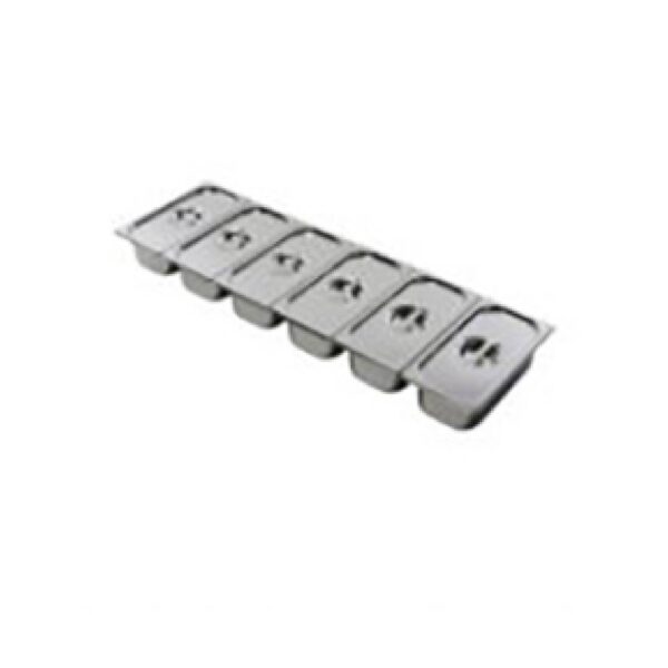 Lincat SGP1006/A Pack of 1/3 GN Containers with choice of Lids for FDB6 Food Display Bar