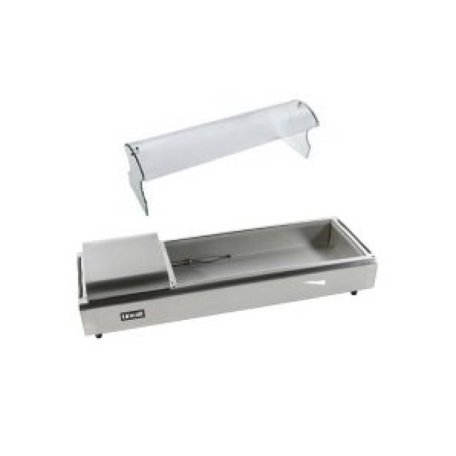 Lincat SSG5 Self Service Curved Glass Cover for FDB5 Food Display Bar