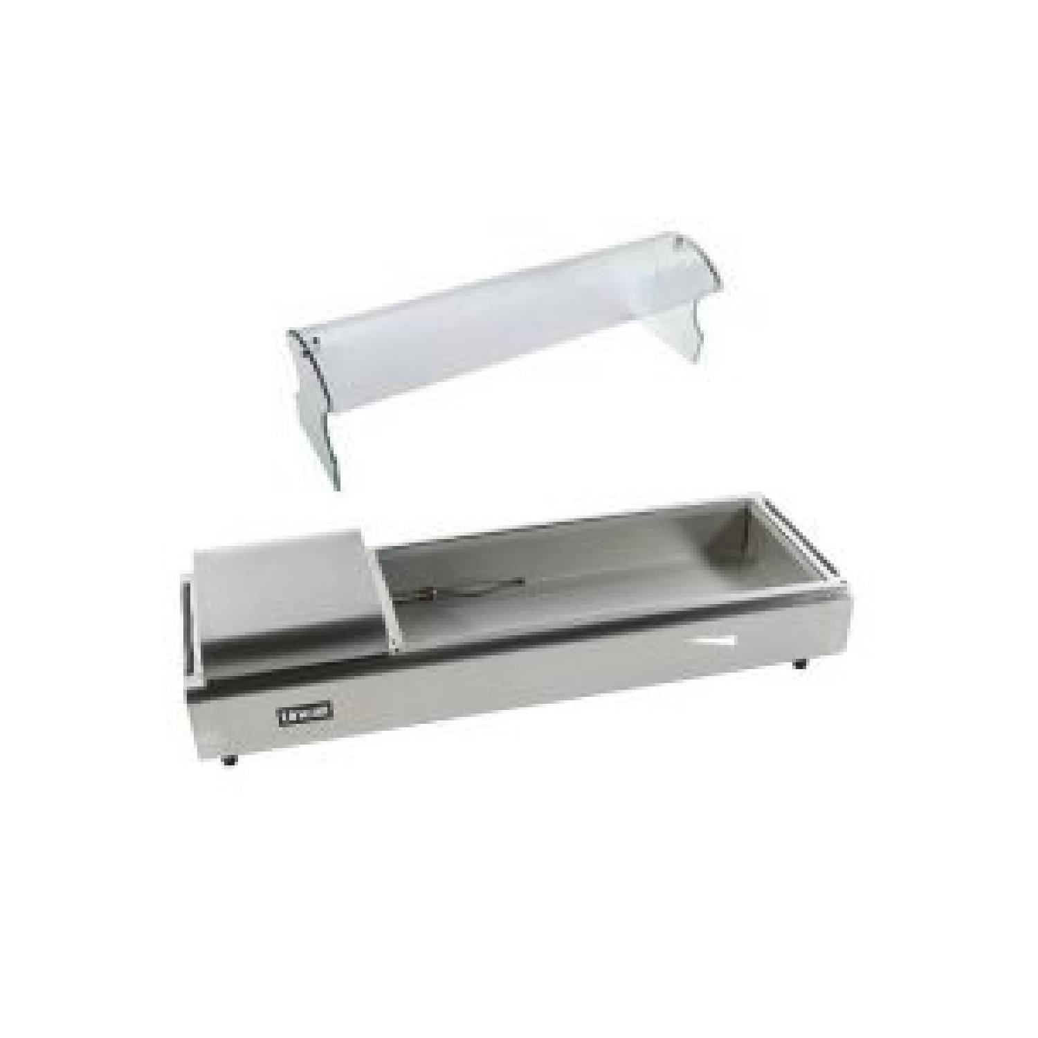 Lincat SSG8 Self Service Curved Glass Cover for FDB8 Food Display Bar