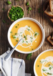 Soup made from Commercial Sammic Blender