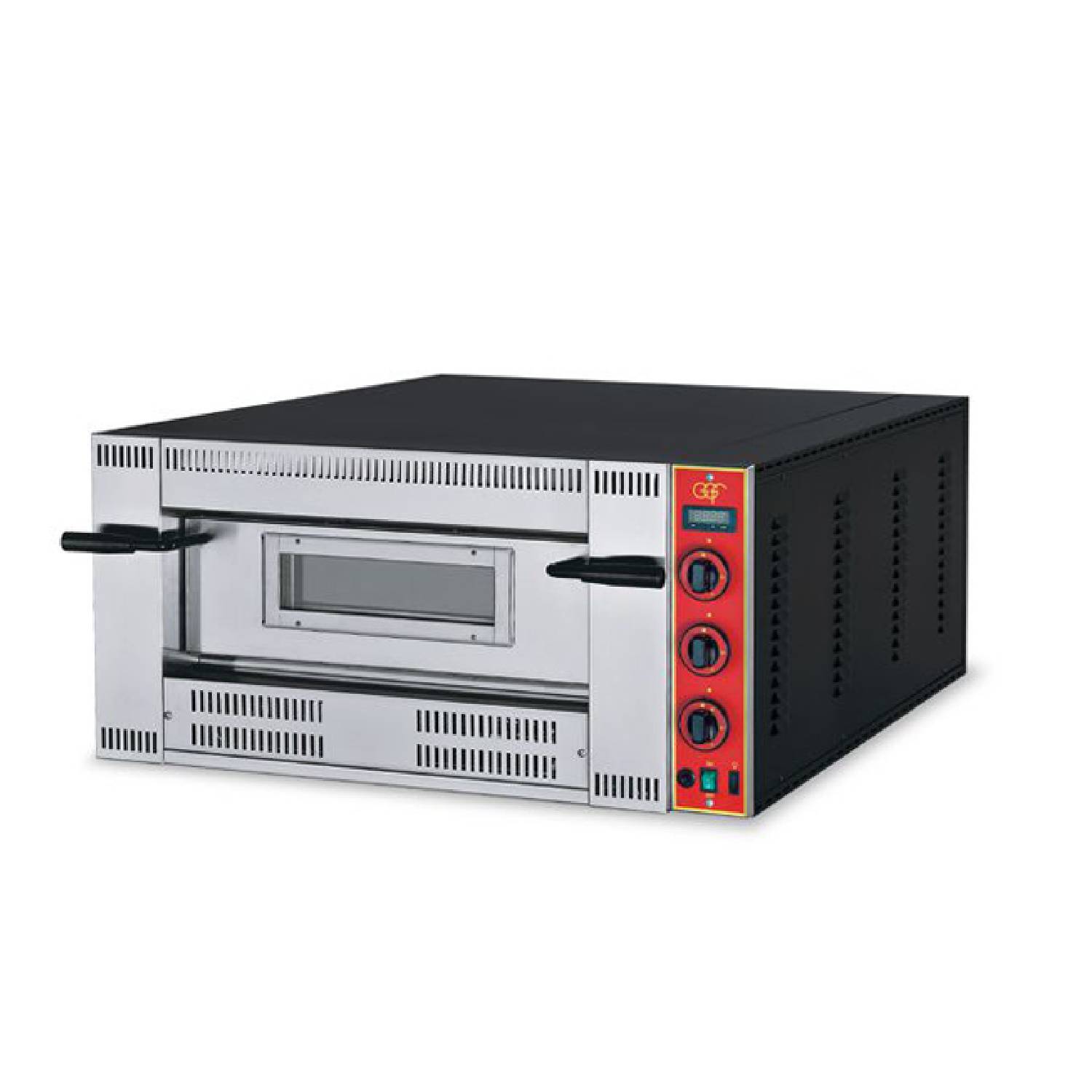 GGF G6 Italian Wide Gas Single Deck Pizza Oven - 6 x 14" pizzas