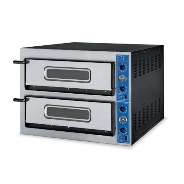 GGF X 66/36L Italian Mid-Range Electric Twin Deck Pizza Oven - 12 x 14" pizzas