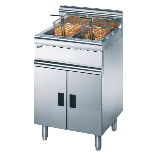 Lincat J10/N Silverlink 600 Twin Tank Natural Gas Fryer – 2 x 12L