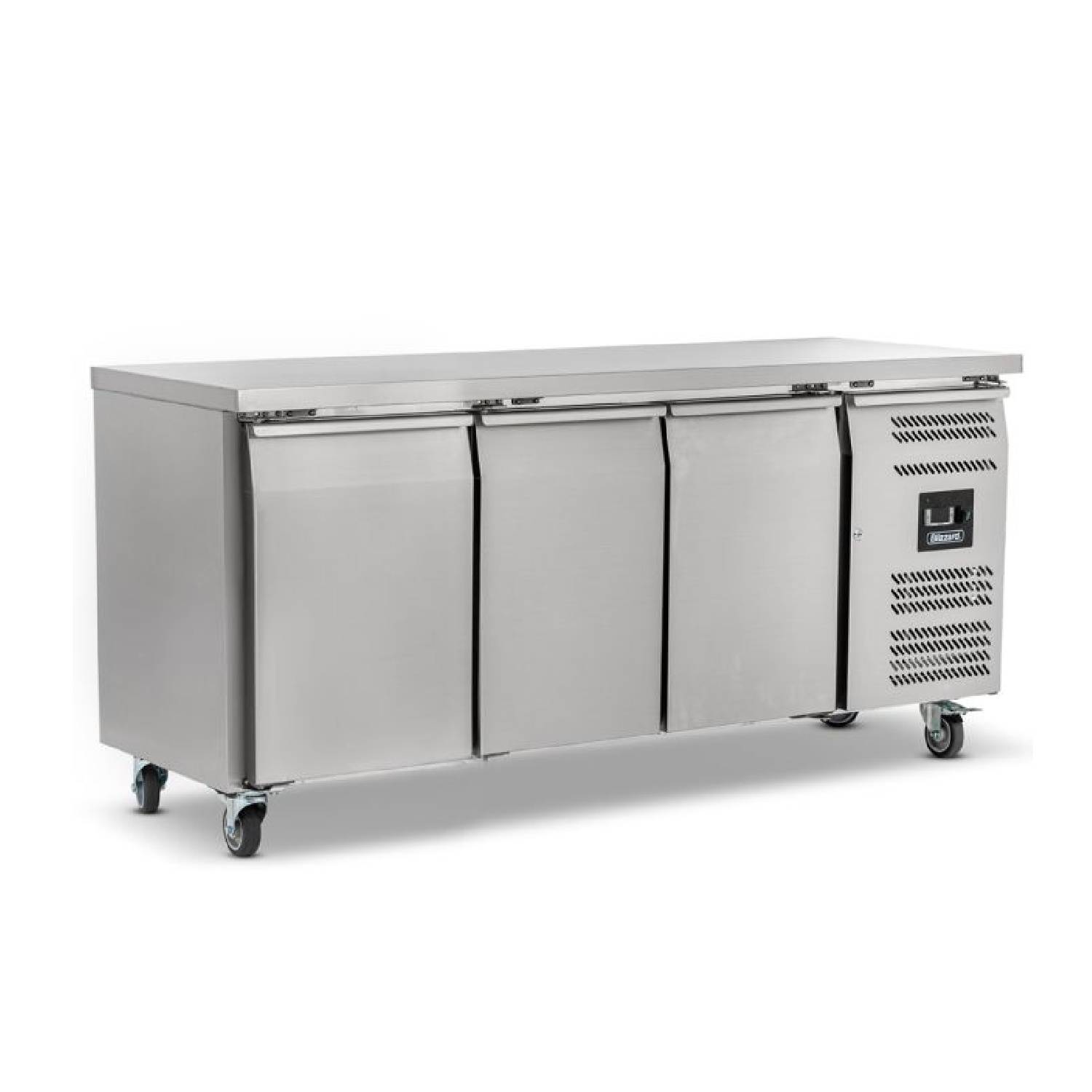 Blizzard LBC3NU Three Door GN 1/1 Counter Freezer without Upstand 417L