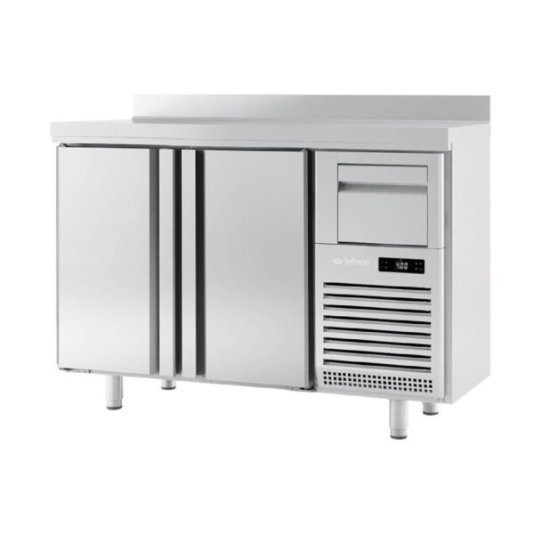 Infrico FMPP1500 2 Door Tall Back Bar Counter With Upstand 325L