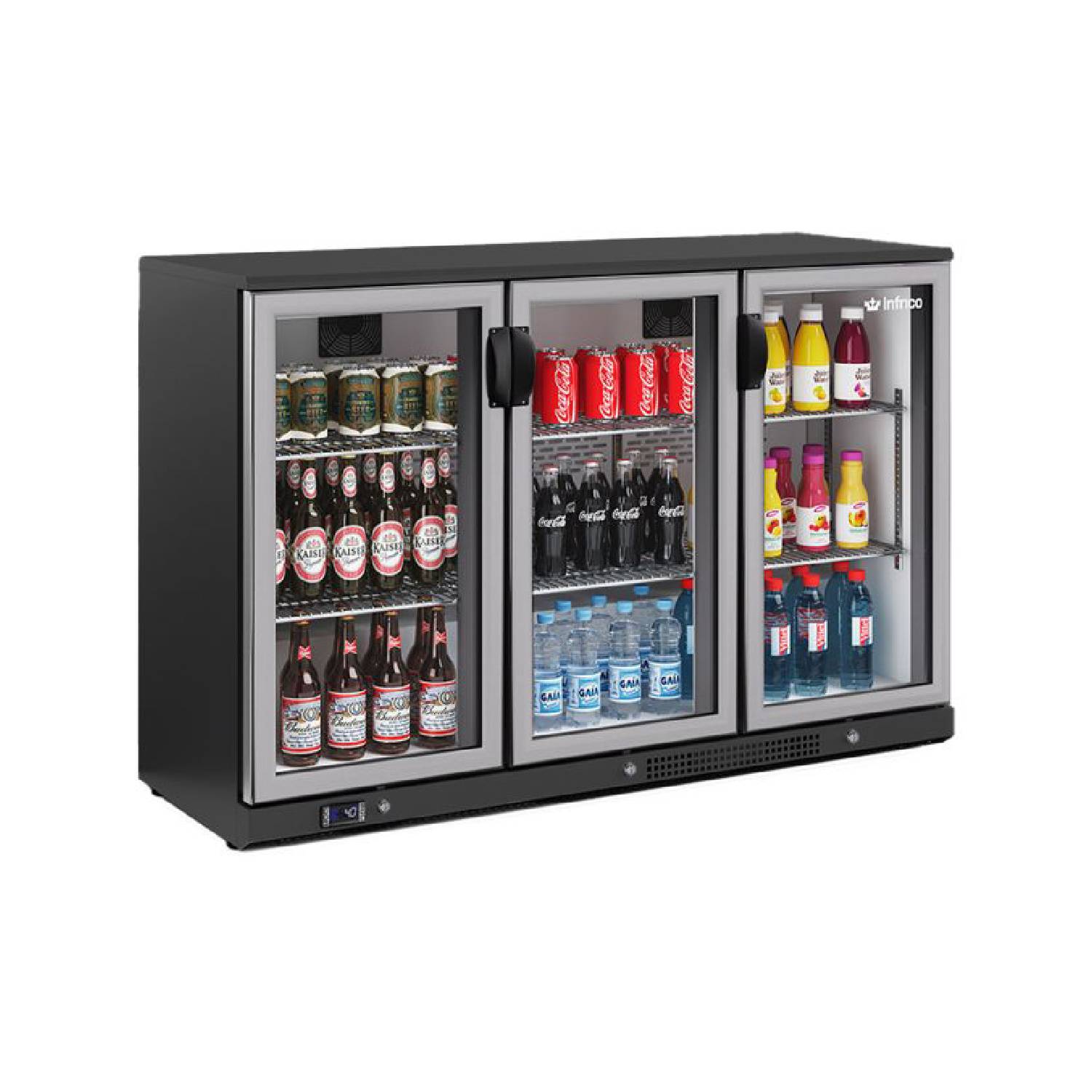 Infrico ZXS3 Triple Door Bottle Cooler (324 Bottles) Infrico ZXS3 Triple Door Bottle Cooler (324 Bottles)