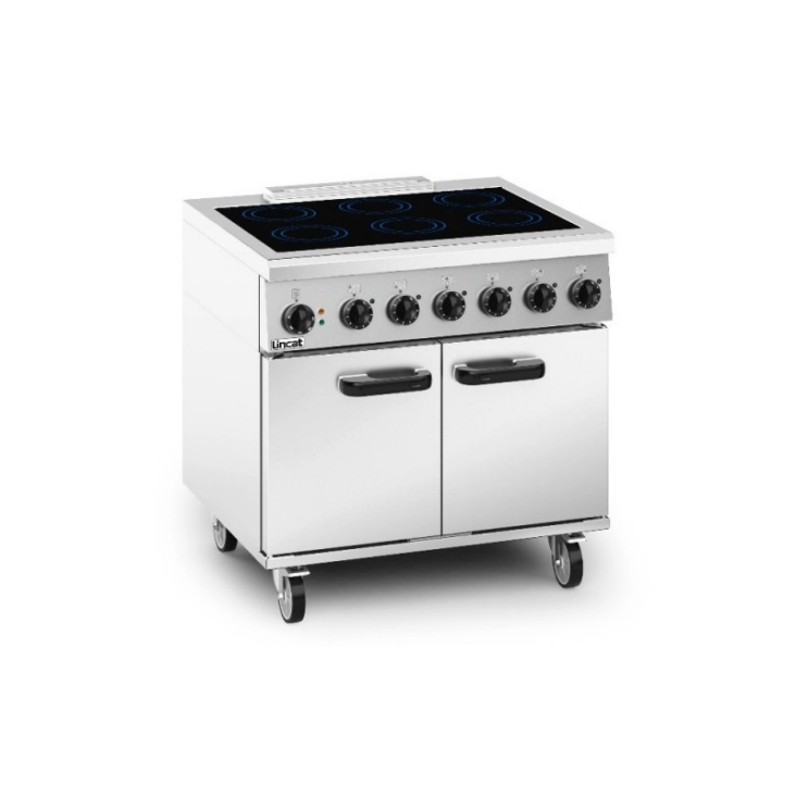 Lincat PHER01 Phoenix Electric Free-standing Induction Oven Range - 6-Zone