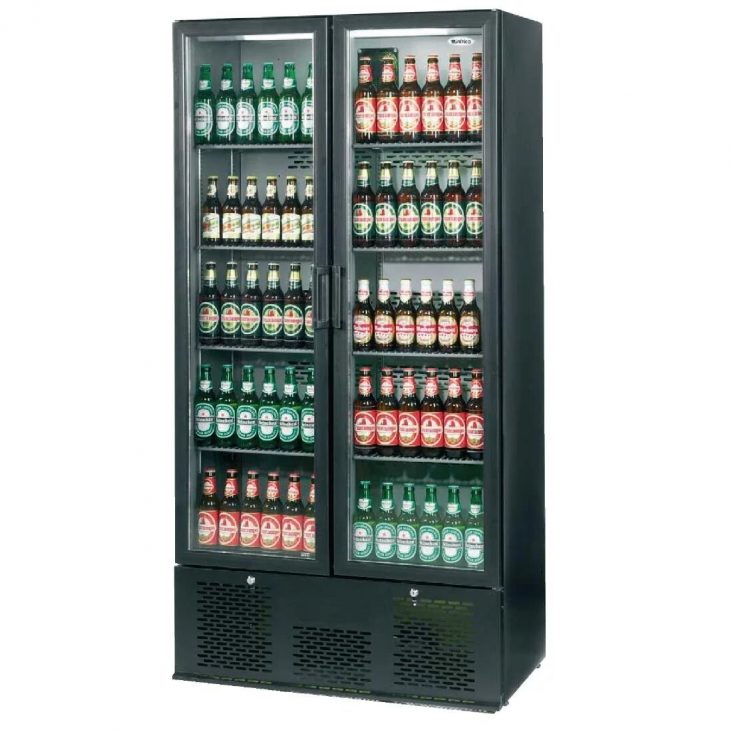 Infrico ZX20 Upright Double Door Bottle Cooler (492 Bottles)