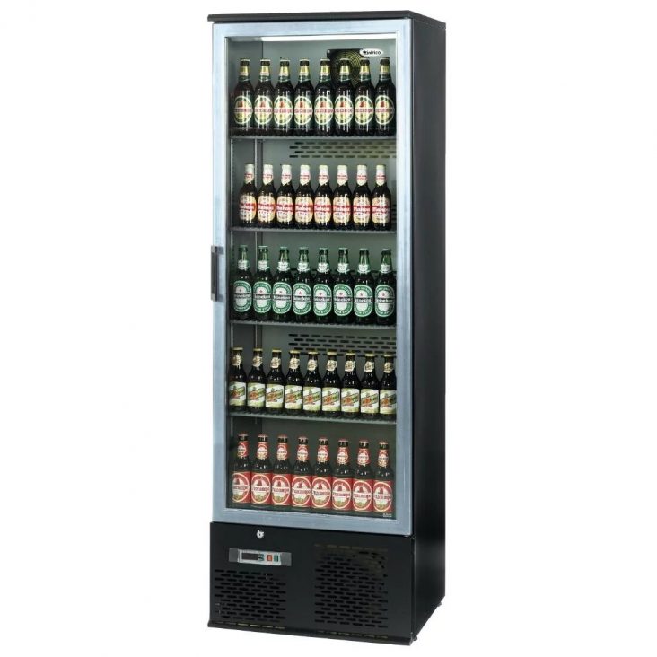 Infrico ZXS10 Upright Single Door Bottle Cooler (324 Bottles)