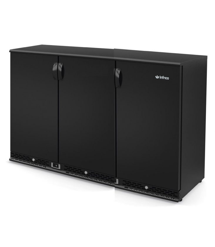 Infrico ERV35PP Triple Solid Door Bottle Cooler (324 Bottles)