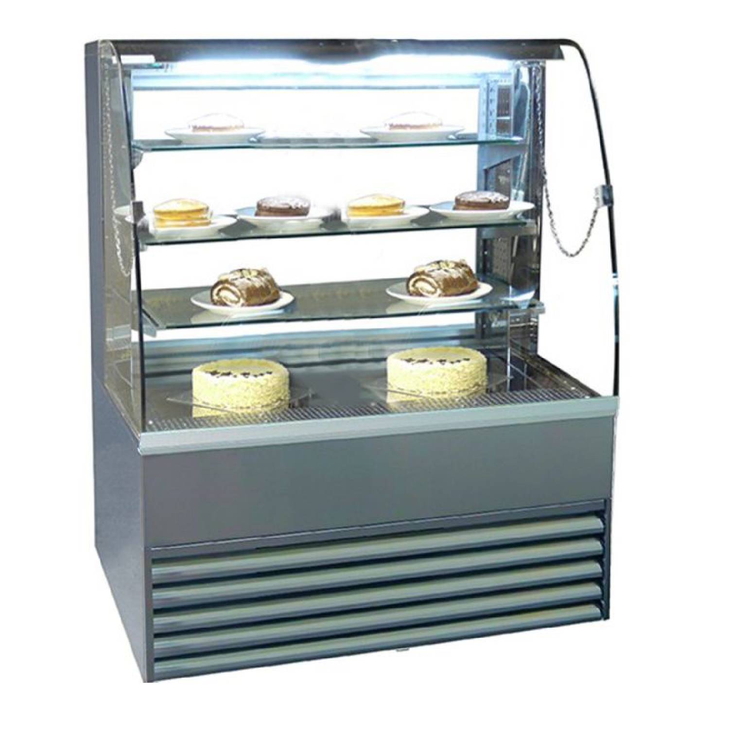 Frost Tech P75-120 Chilled Patisserie Display 1200mm Wide