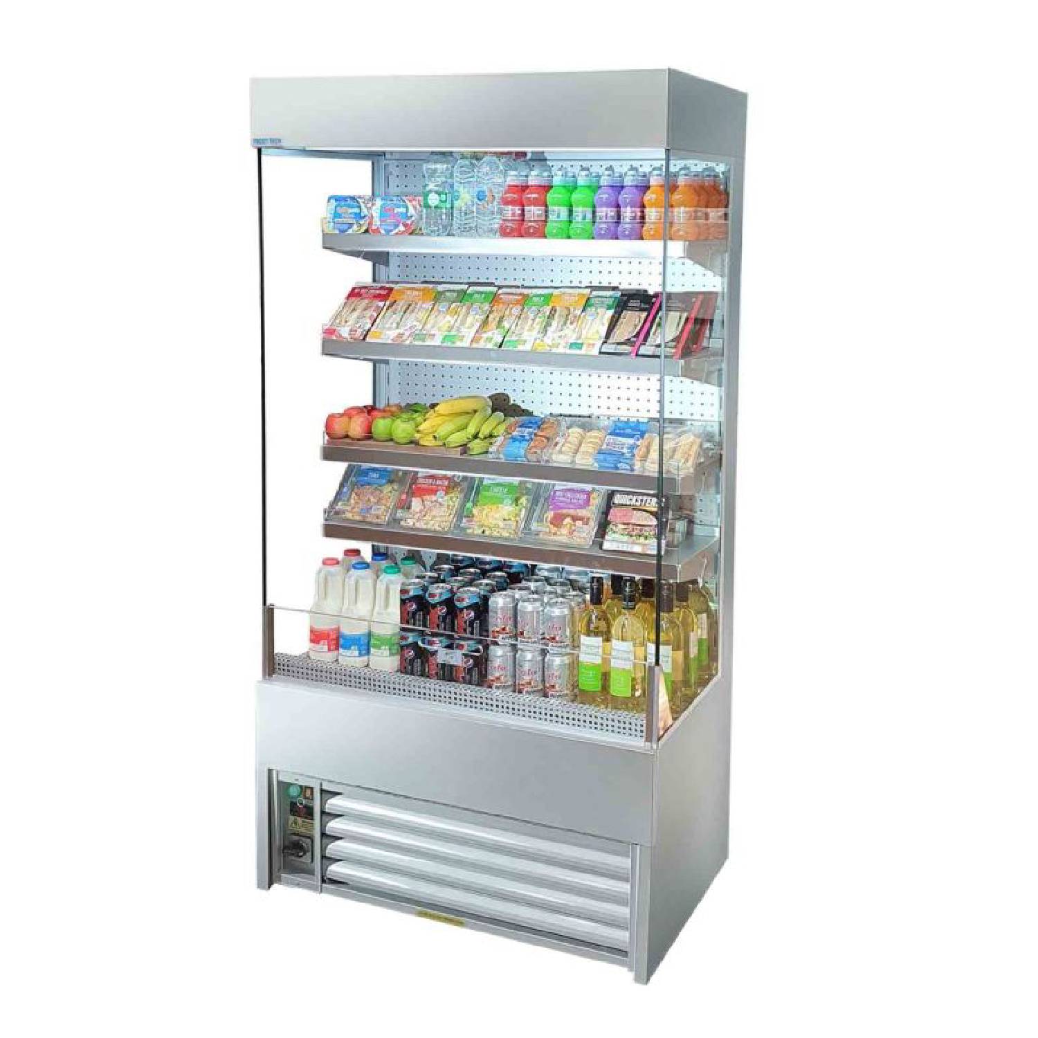 Frost Tech SD60-100HC Slim Stainless Steel Multideck 1000mm Wide Frost Tech SD60-100HC Slim Stainless Steel Multideck 1000mm Wide