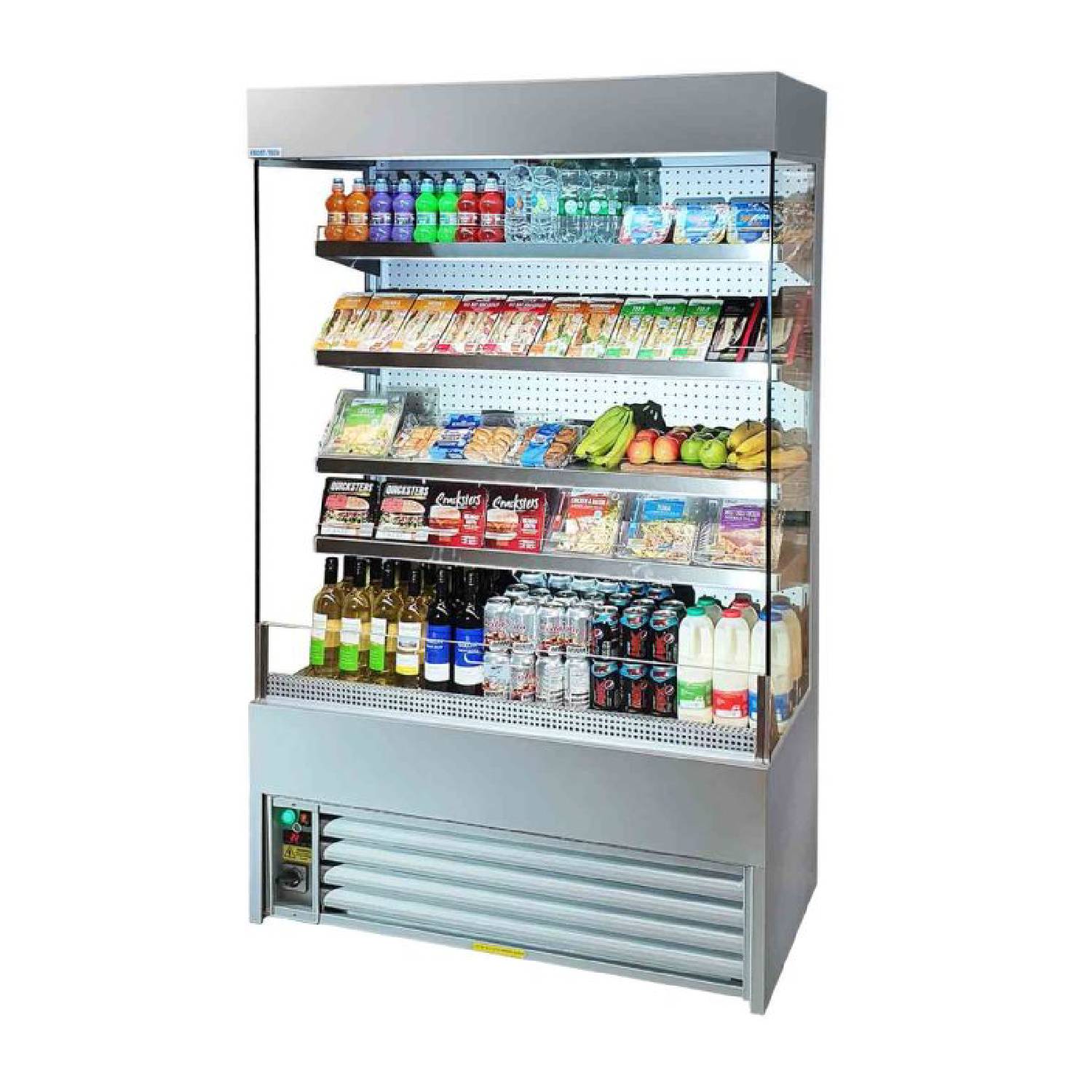 Frost Tech SD60-120HC Slim Stainless Steel Multideck 1200mm Wide Frost Tech SD60-120HC Slim Stainless Steel Multideck 1200mm Wide