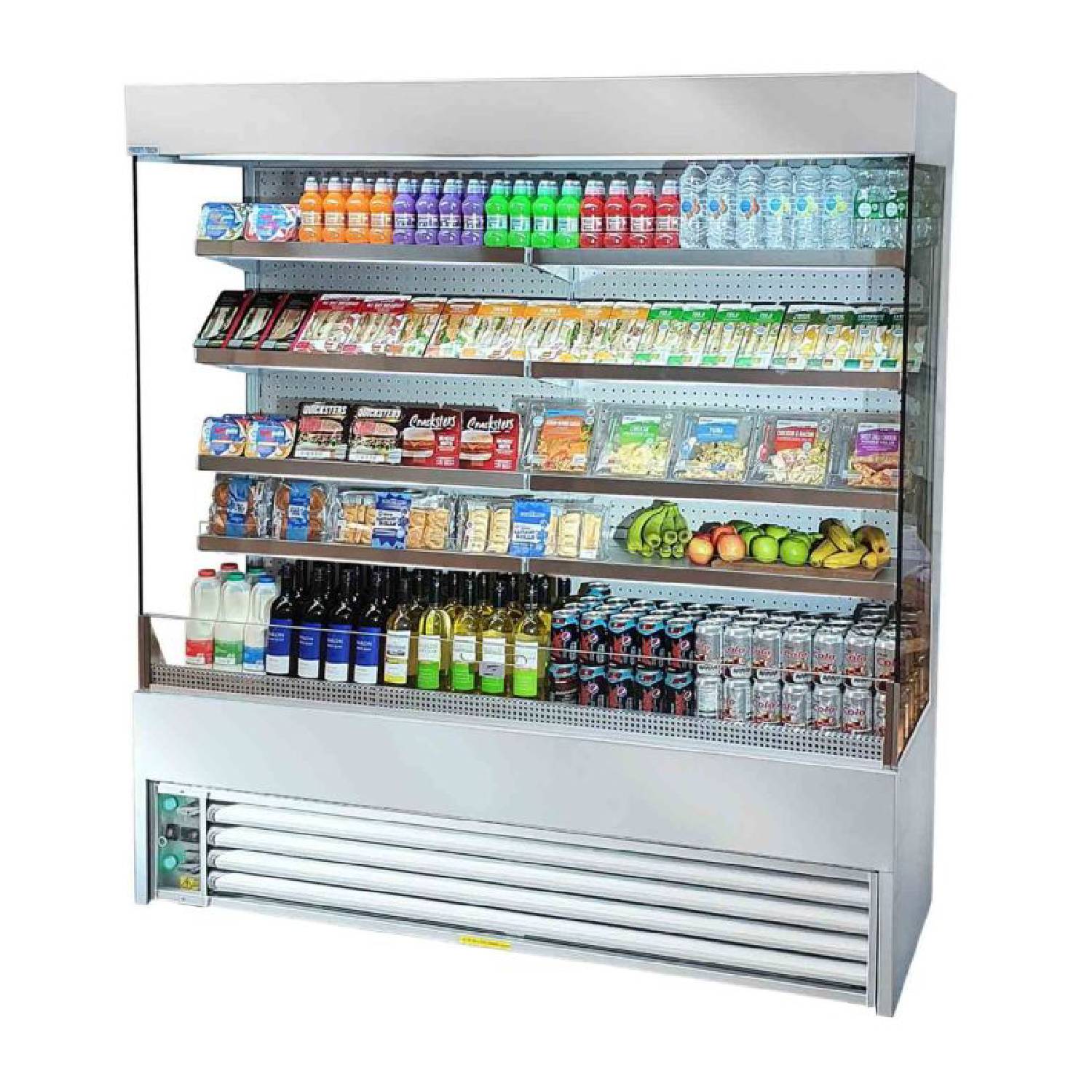 Frost Tech SD75-180HC Stainless Steel Multideck 1800mm Wide Frost Tech SD75-180HC Stainless Steel Multideck 1800mm Wide