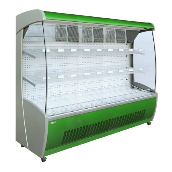 Mafirol PESSOA850 WH 2500-FV-FL Fruit and Vegetable Tiered Display 2580mm Wide