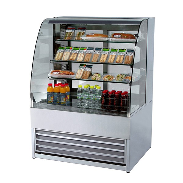 Frost Tech P75-100-OPEN Self Service Merchandiser 1000mm Wide Frost Tech P75-100-OPEN Self Service Merchandiser 1000mm Wide
