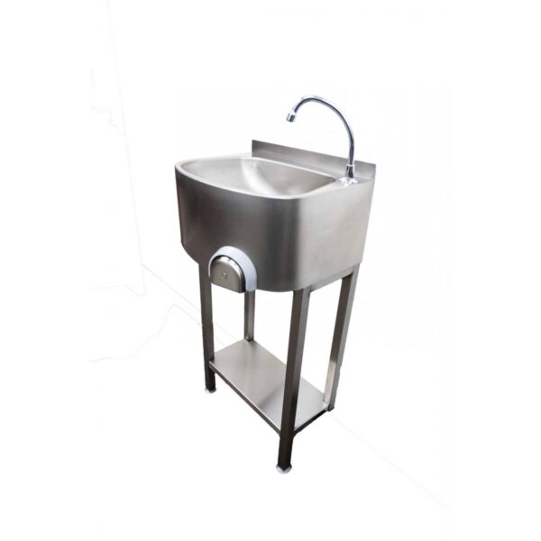 Parry CWBKNEES Freestanding Stainless Steel Knee Operated Sink