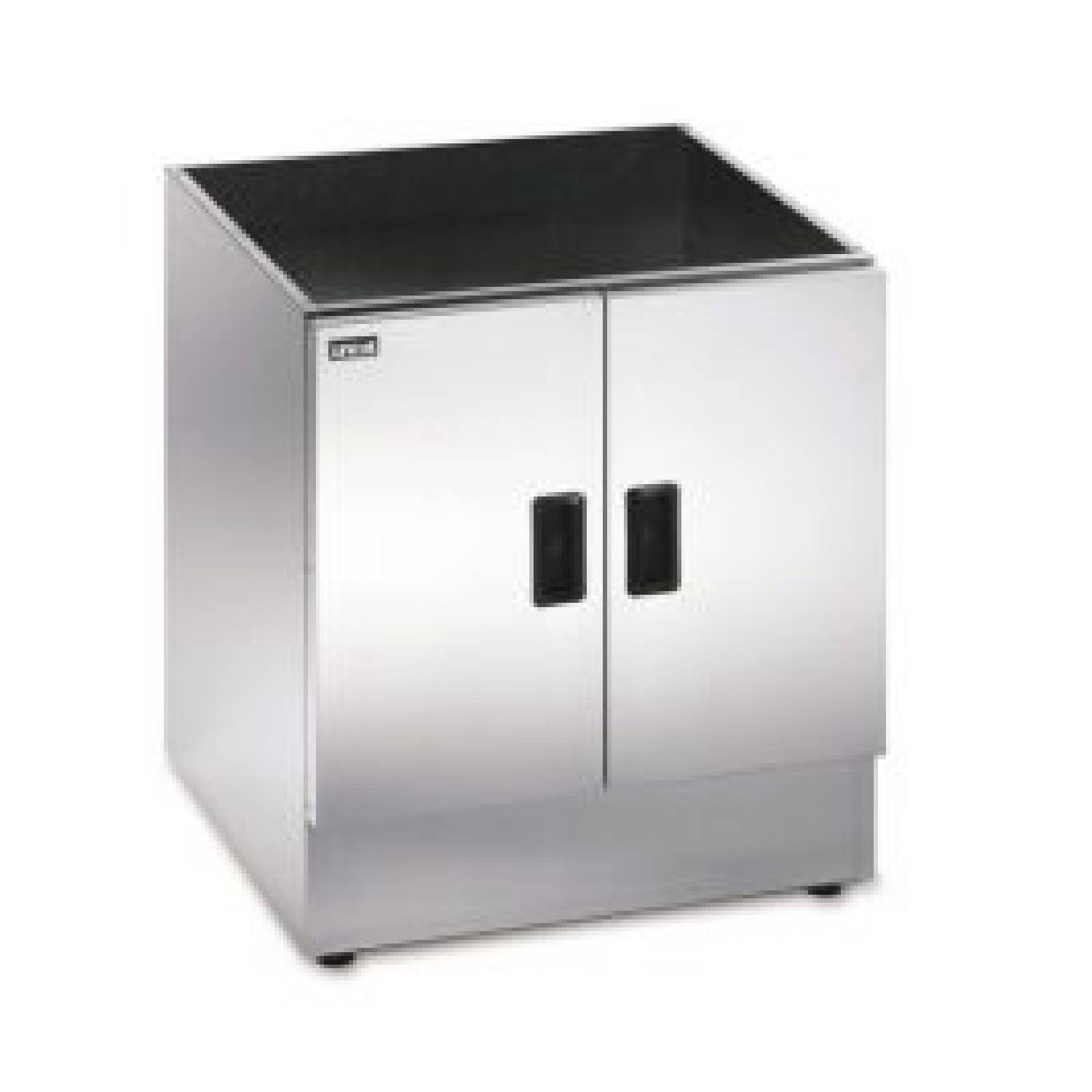 LINCAT CC6 Silverlink 600 Free-standing Ambient Open-Top Pedestal with Doors, 600mm