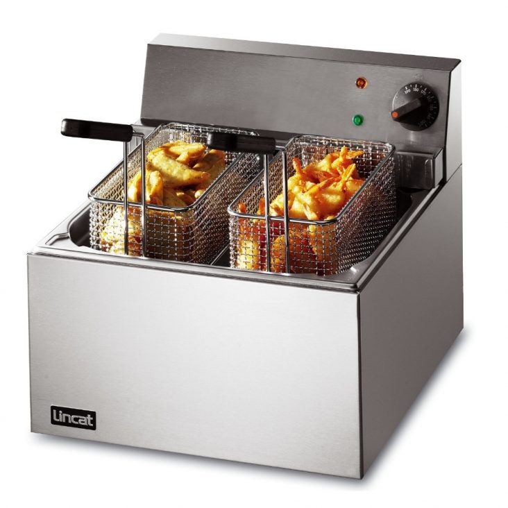 Lincat LFF Lynx 400 Electric Counter-top Fish Fryer Single Tank 2 Baskets 5L
