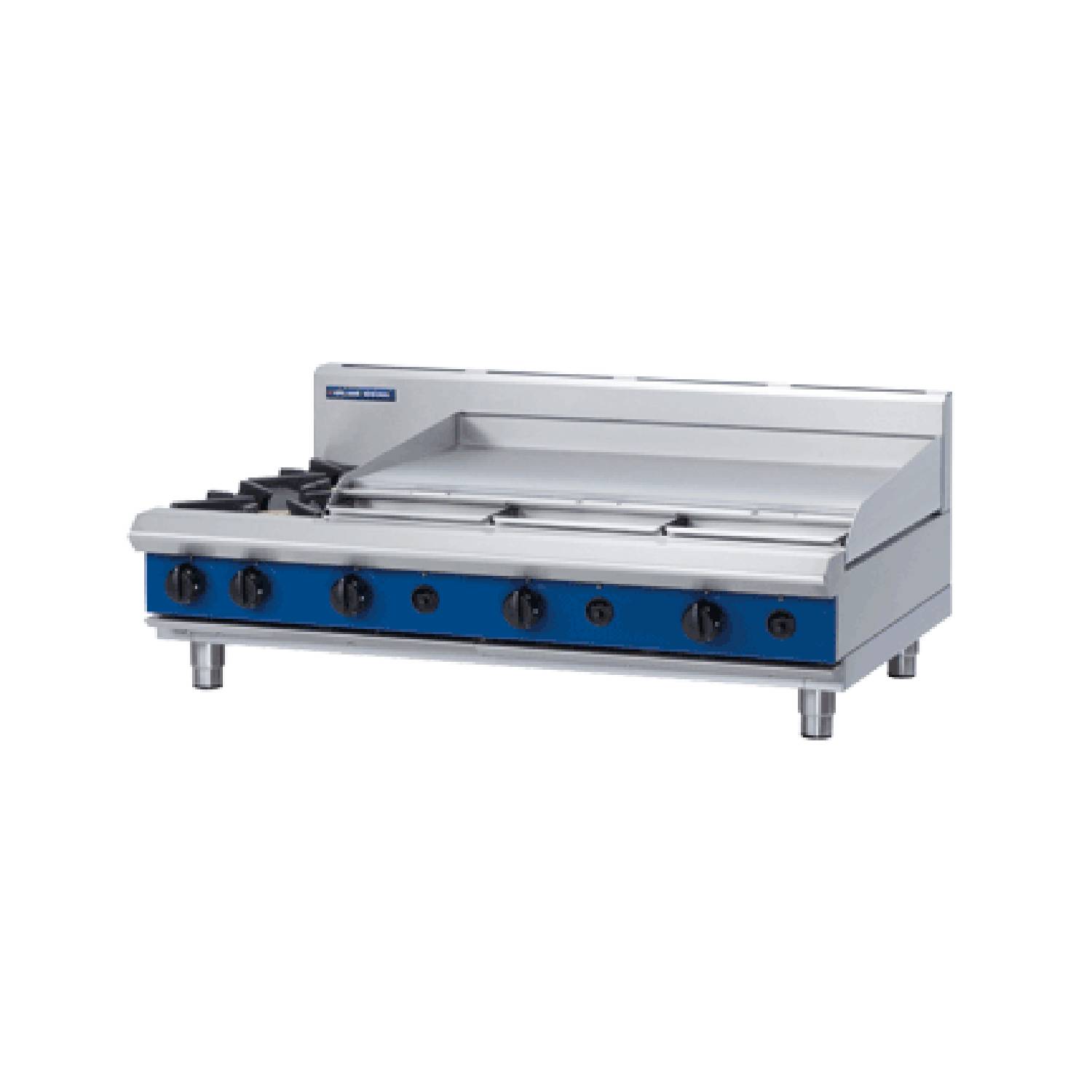 Blue Seal G518A-B 1200mm Gas Cooktop with Griddle Bench Model