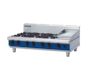 Blue Seal G518C-B 1200mm Gas Cooktop with Griddle, Bench Model