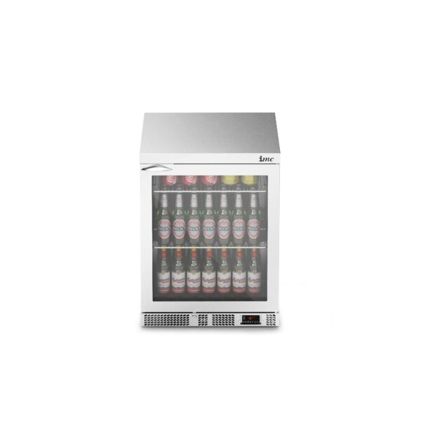 IMC Mistral M60 Bottle Cooler Glass Door Stainless Steel Frame
