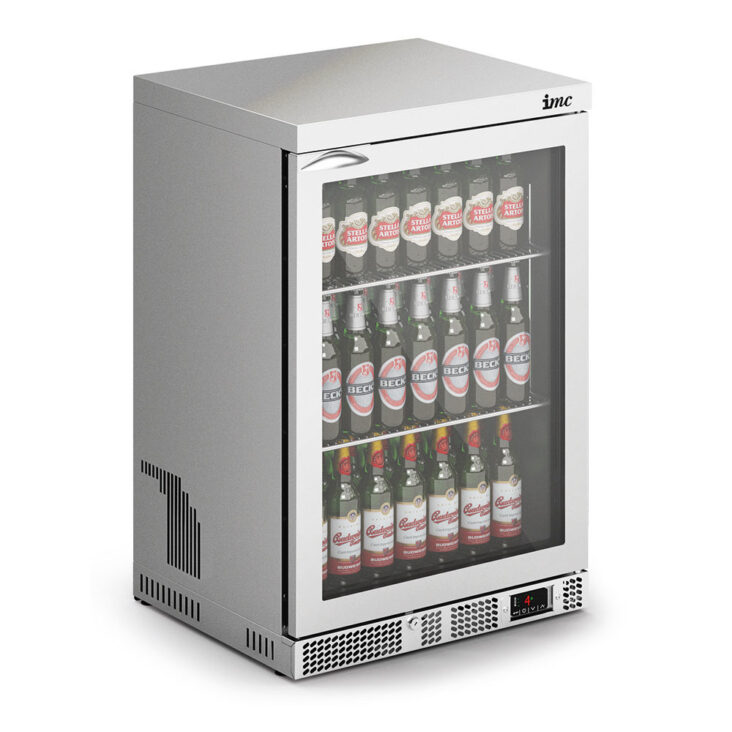 IMC Mistral M60 Standard Single Glass Door Bottle Cooler, SS Frame (F77/150) IMC Mistral M60 Standard Single Glass Door Bottle Cooler, SS Frame (F77/150)