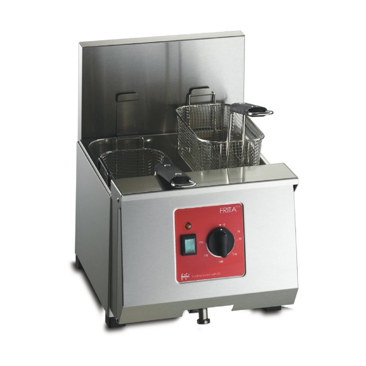Lincat FriFri Frita+ 8 Single Tank Counter Top Electric Fryer 8-9.5L Lincat FriFri Frita+ 8 Single Tank Counter Top Electric Fryer 8-9.5L