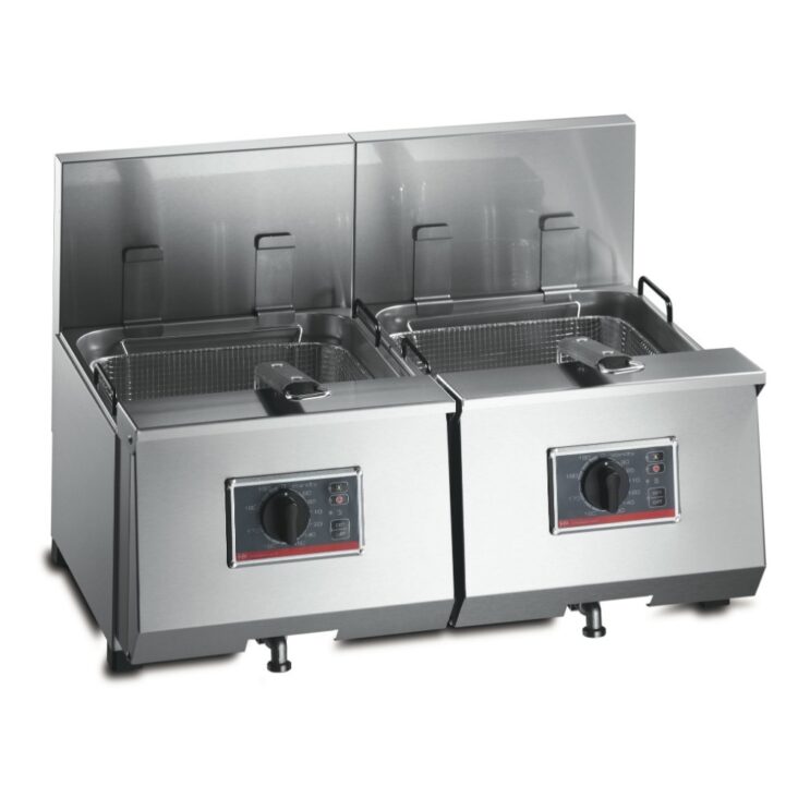 Lincat FriFri Profi+ 8+8 Twin Tank Counter Top Electric Fryer 2 x 8-9.5L