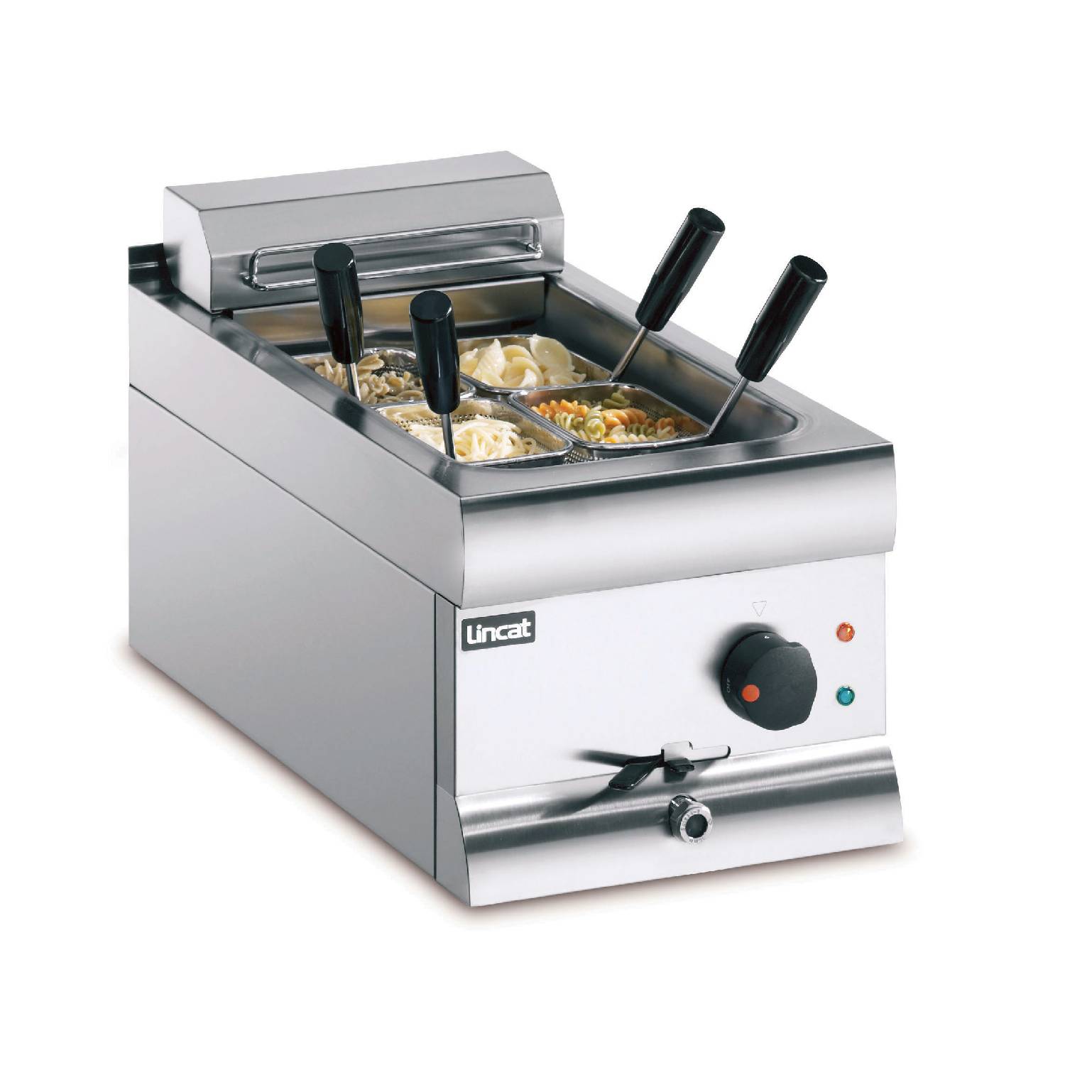 Lincat PB33 Electric Counter-top Pasta Cooker – Single Tank, 300mm (w)