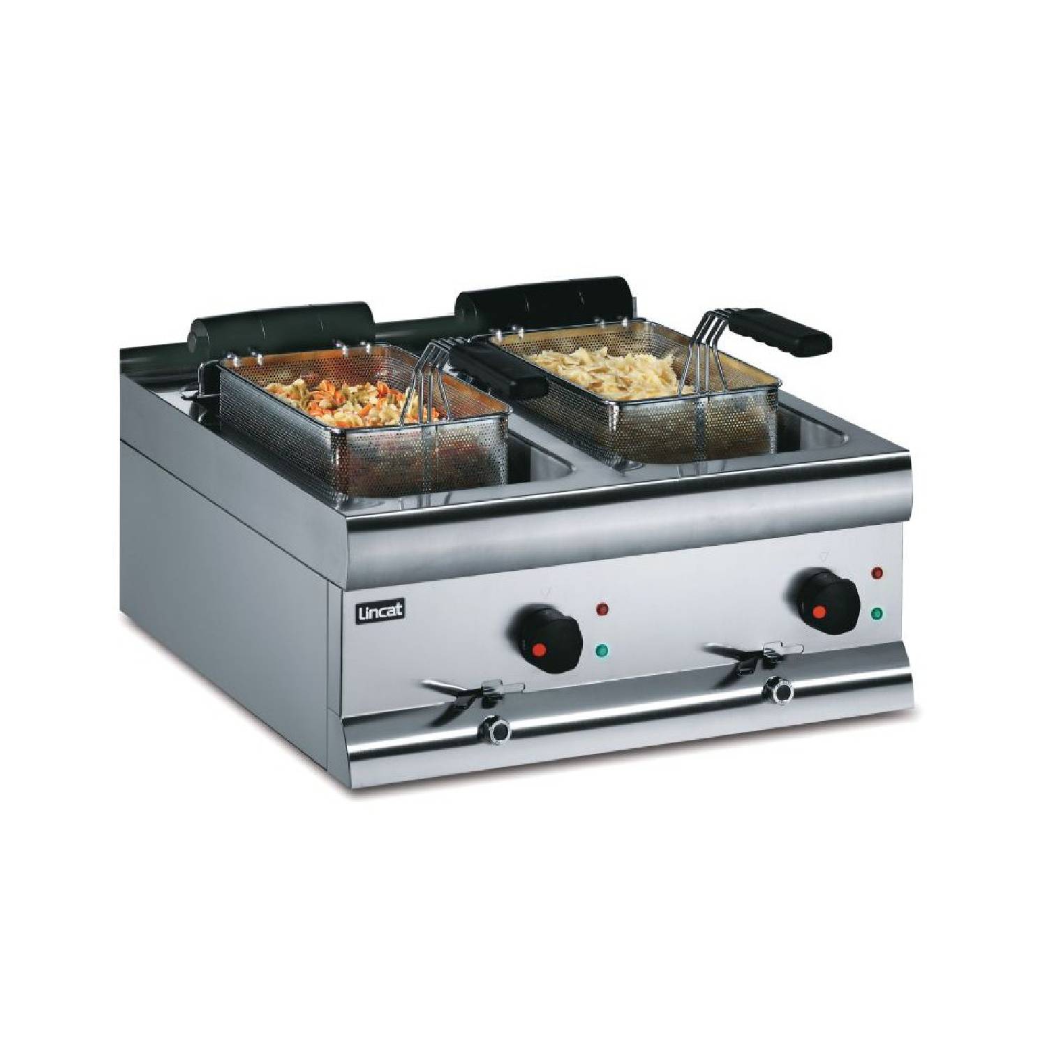 Lincat PB66 Electric Counter-top Pasta Cooker – Twin Tank, 600mm (w)