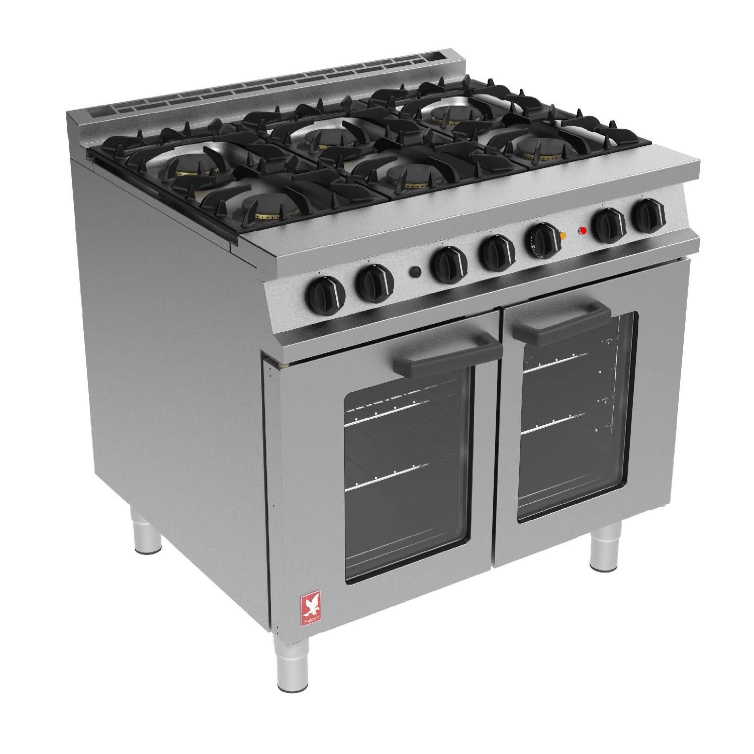 Falcon G3101 OTC/N Dominator Plus 6 Burner Dual Fuel Fan Assisted Oven Range Falcon G3101 OTC/P Dominator Plus 6 Burner Dual Fuel Fan Assisted Oven Range