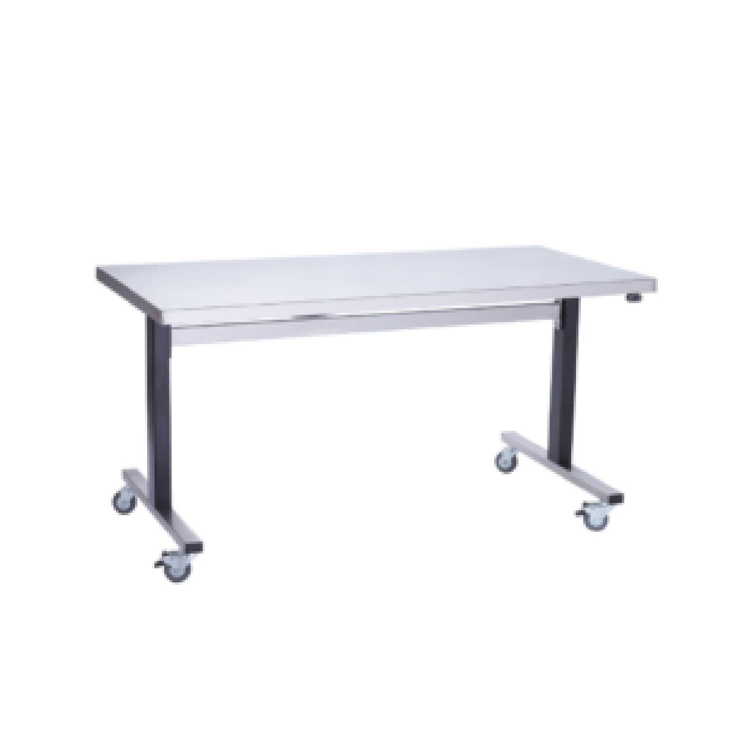 Parry ADJTAB10750EM Stainless Steel Height Adjustable Table, 1000mm (w) Parry ADJTAB10750EM Stainless Steel Height Adjustable Table, 1000mm (w)