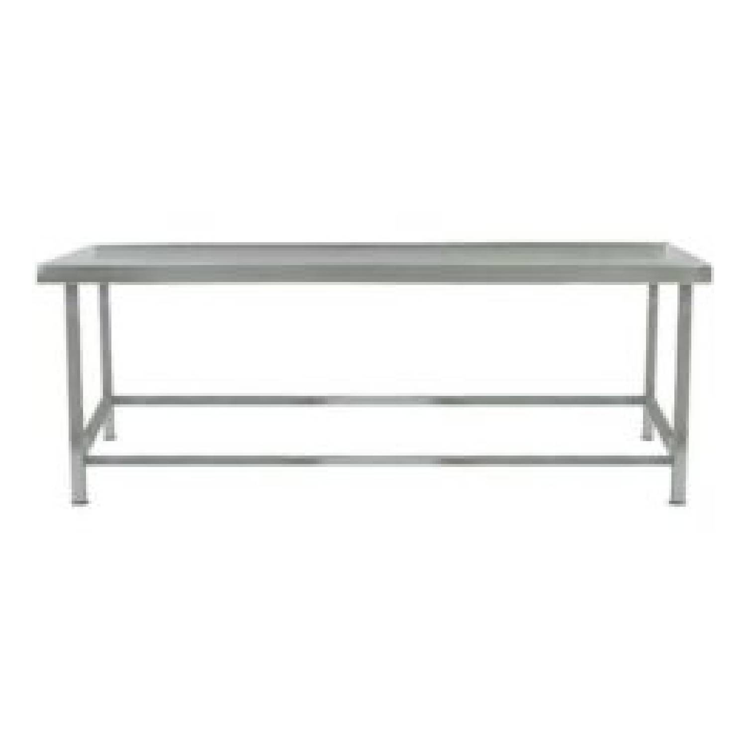 Parry LTAB06700W Stainless Steel Low Height Wall Table, 600mm(w) Parry LTAB06700W Stainless Steel Low Height Wall Table, 600mm(w)