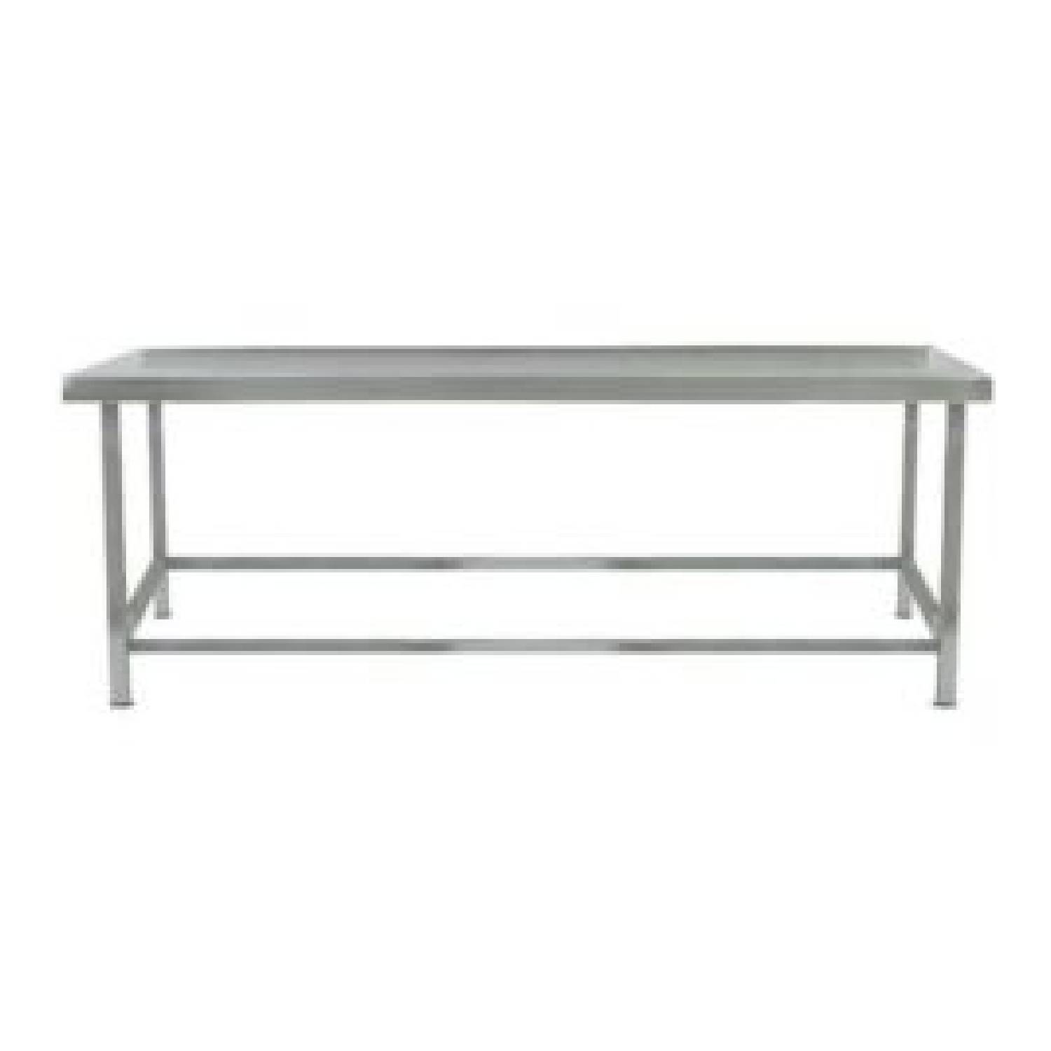 Parry LTAB09600 Stainless Steel Low Height Centre Table, 900mm (w) Parry LTAB09600 Stainless Steel Low Height Centre Table, 900mm (w)