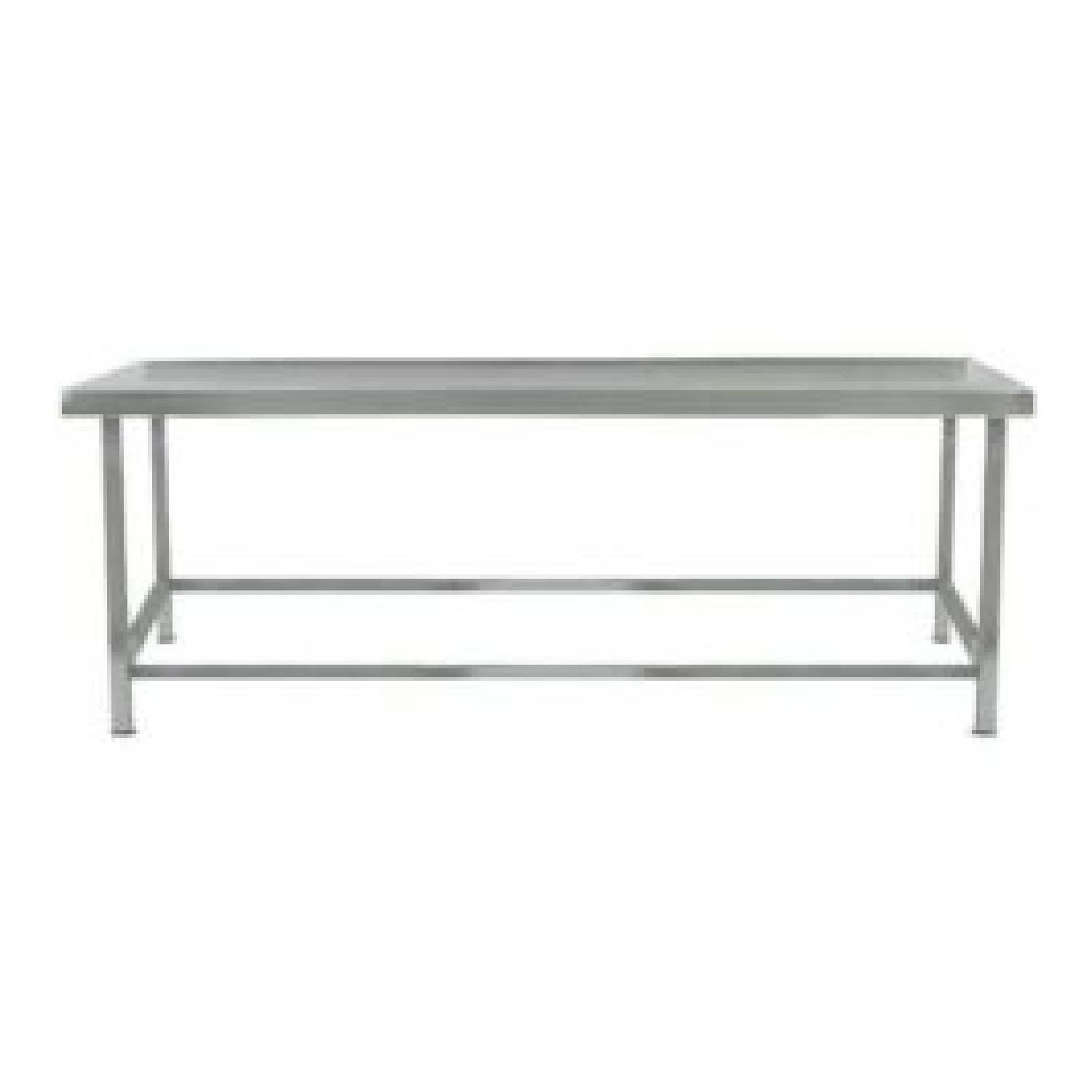 Parry LTAB09700 Stainless Steel Low Height Centre Table, 900mm(w) Parry LTAB09700 Stainless Steel Low Height Centre Table, 900mm(w)