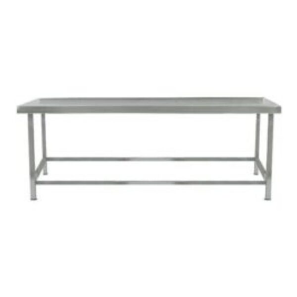 Parry LTAB15600W Stainless Steel Low Height Wall Table, 1500mm(w)