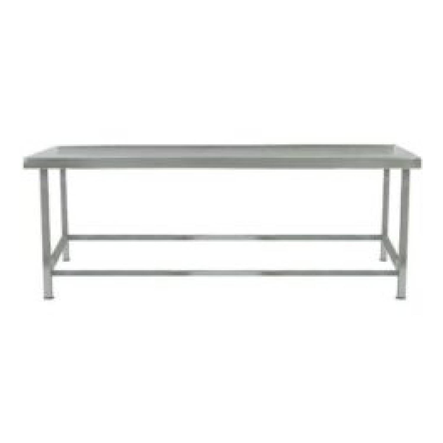 Parry LTAB18600 Stainless Steel Low Height Centre Table, 1800mm(w) Parry LTAB18600 Stainless Steel Low Height Centre Table, 1800mm(w)
