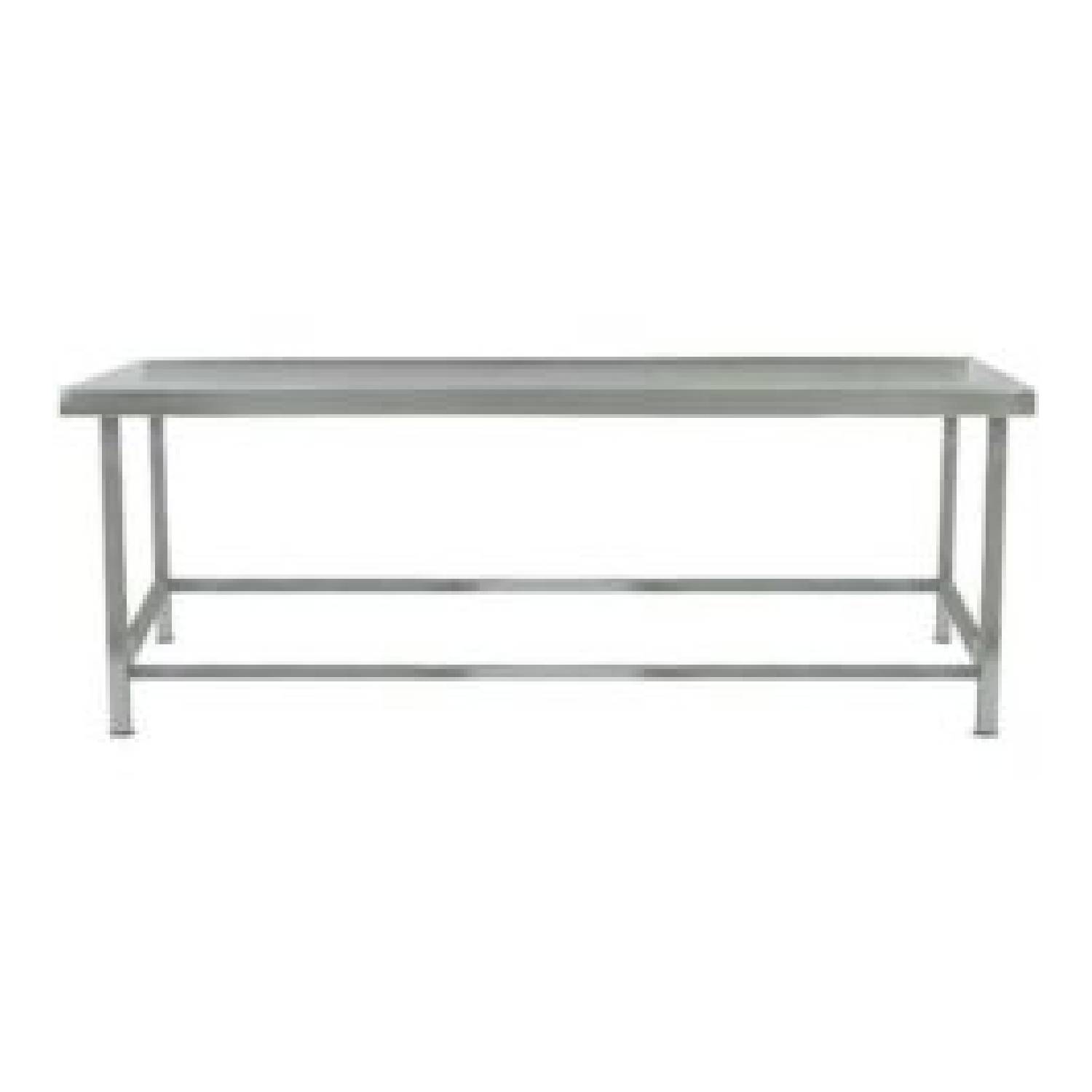 Parry LTAB18600W Stainless Steel Low Height Wall Table, 1800mm(w) Parry LTAB18600W Stainless Steel Low Height Wall Table, 1800mm(w)